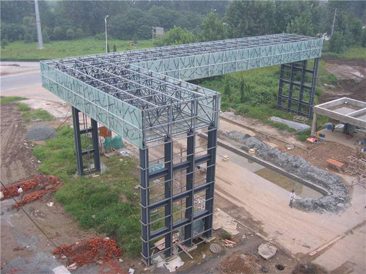 广水收费站网架