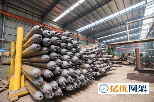 广水网架抛丸车间